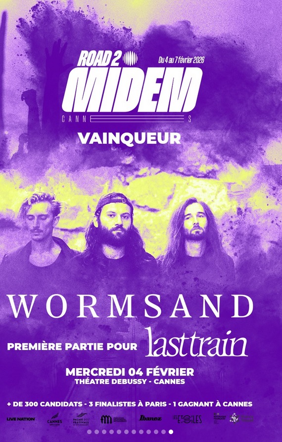 Wormsand remporte le tremplin Road to MIDEM #2 !