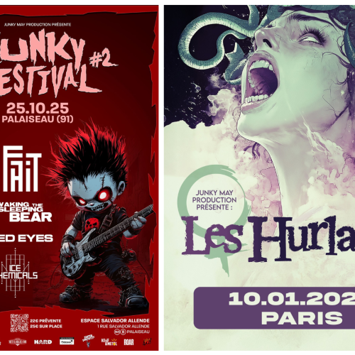 Junky May Festival & Les Hurlantes : Deux événements engagés pour la scène underground !